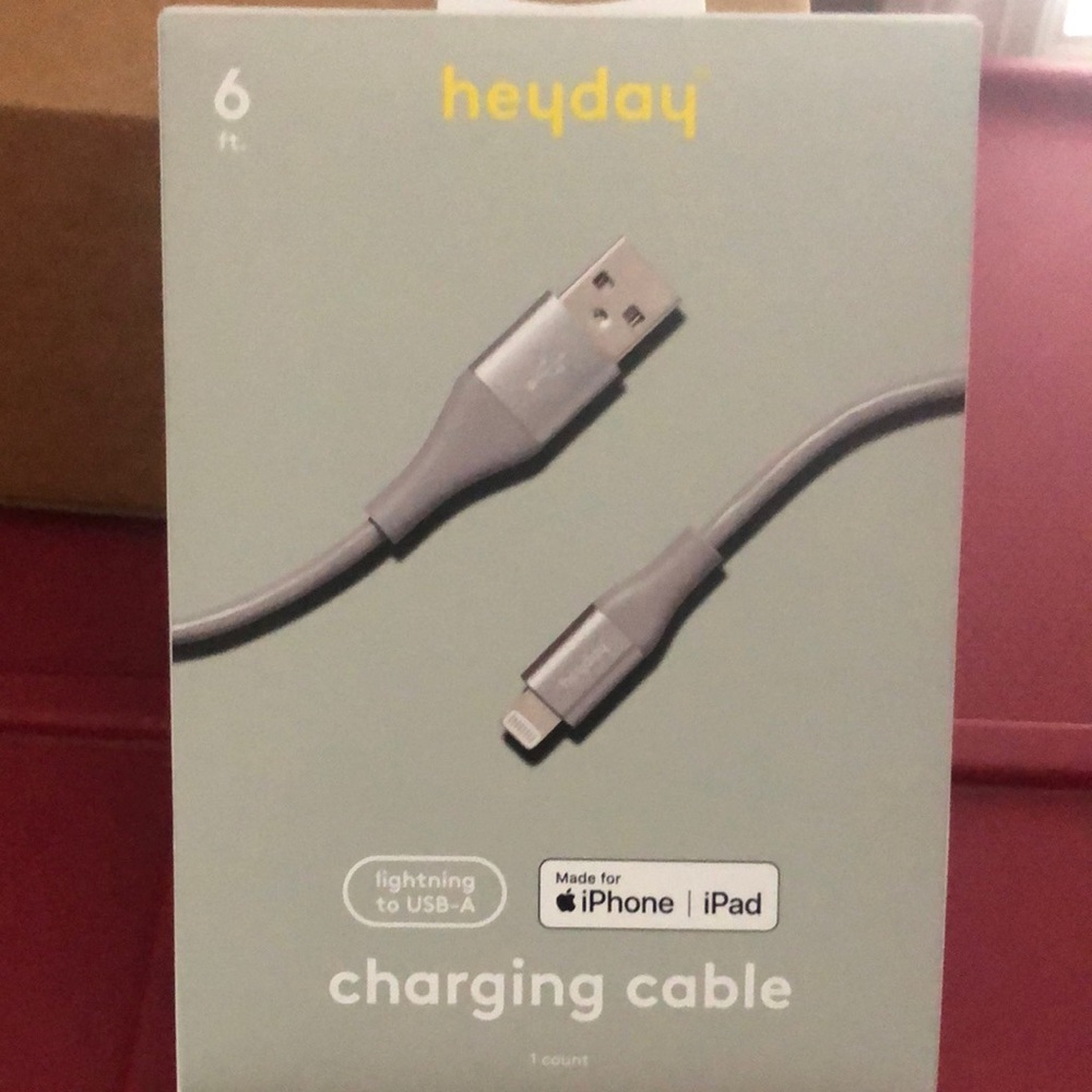 Heyday Silver Charging Cable